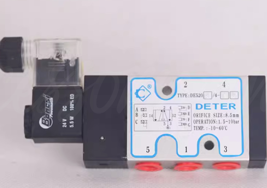 1pc NEW DE52001/4-CD High flow plate solenoid valve connection l/4 AC110V