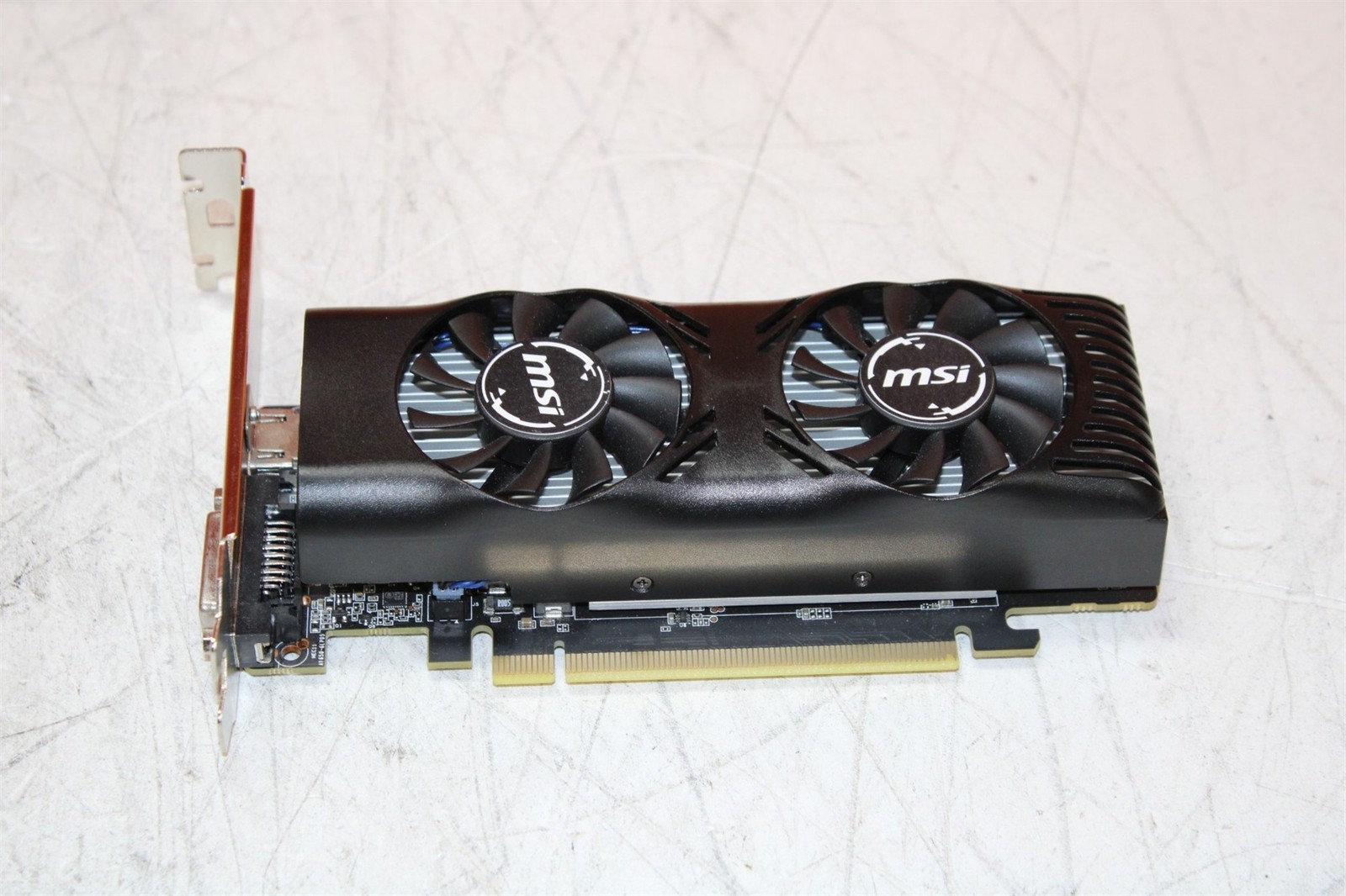 MSI Nvidia GeForce GTX 1650 4GT LP OC 4GB GDDR5 DMI DVI PCIe Video Controller