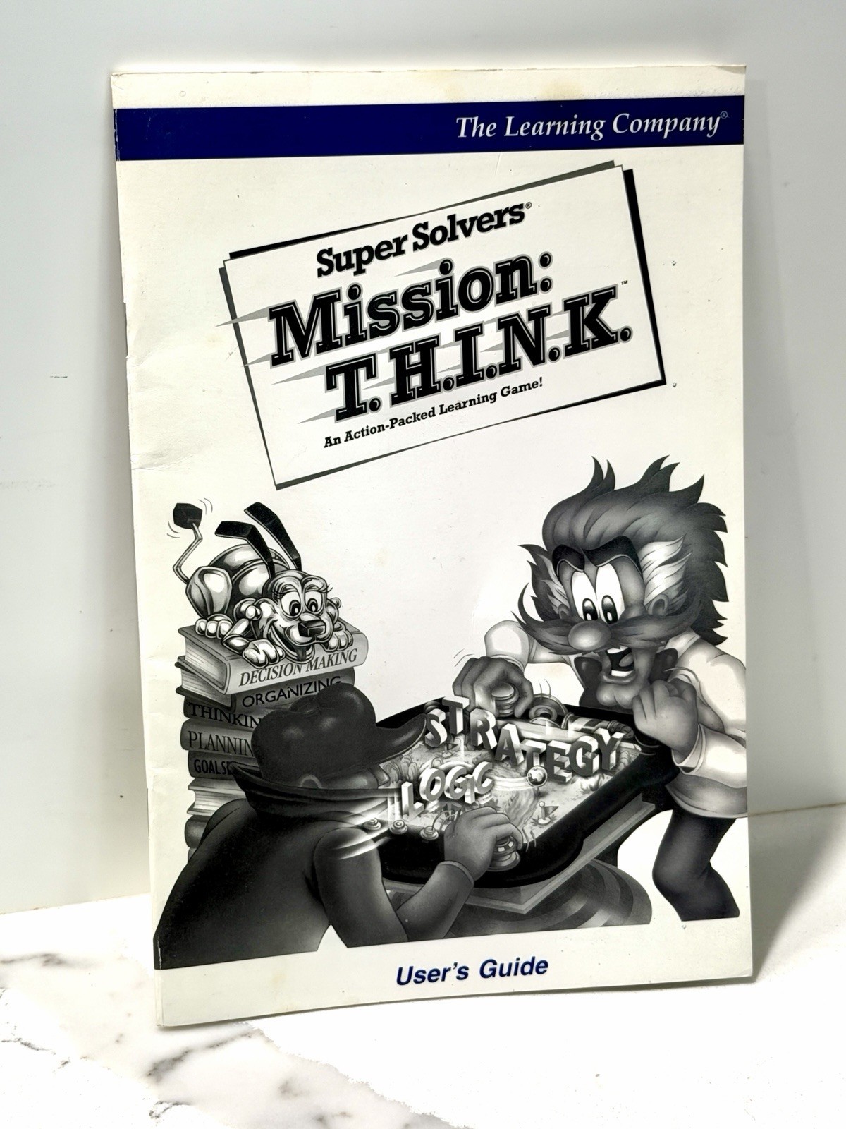 Super Solvers Mission T.H.I.N.K. User’s Guide Manual The Learning Company 1997