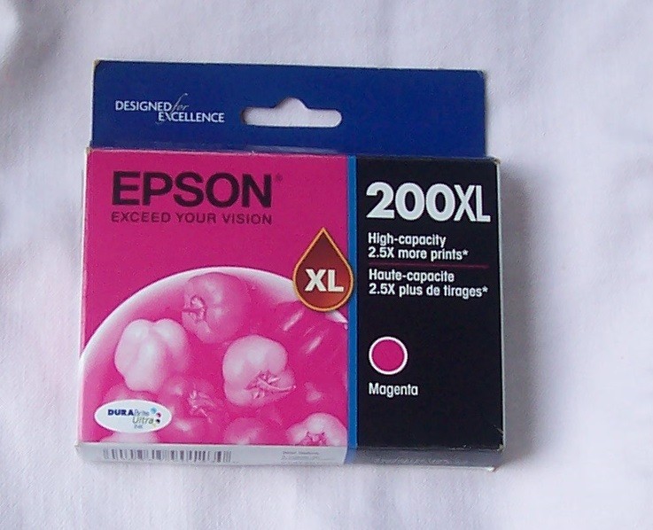 EPSON 200XL Magenta Ink Cartridge T200XL320 High Capacity Brand New Sealed Box