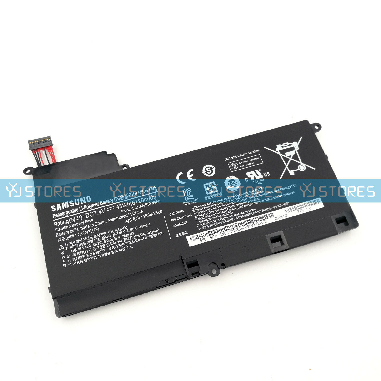 New Genuine AA-PBYN8AB Battery for Samsung NP530U4B 530U4C 535U4C NP530U4B-A01US