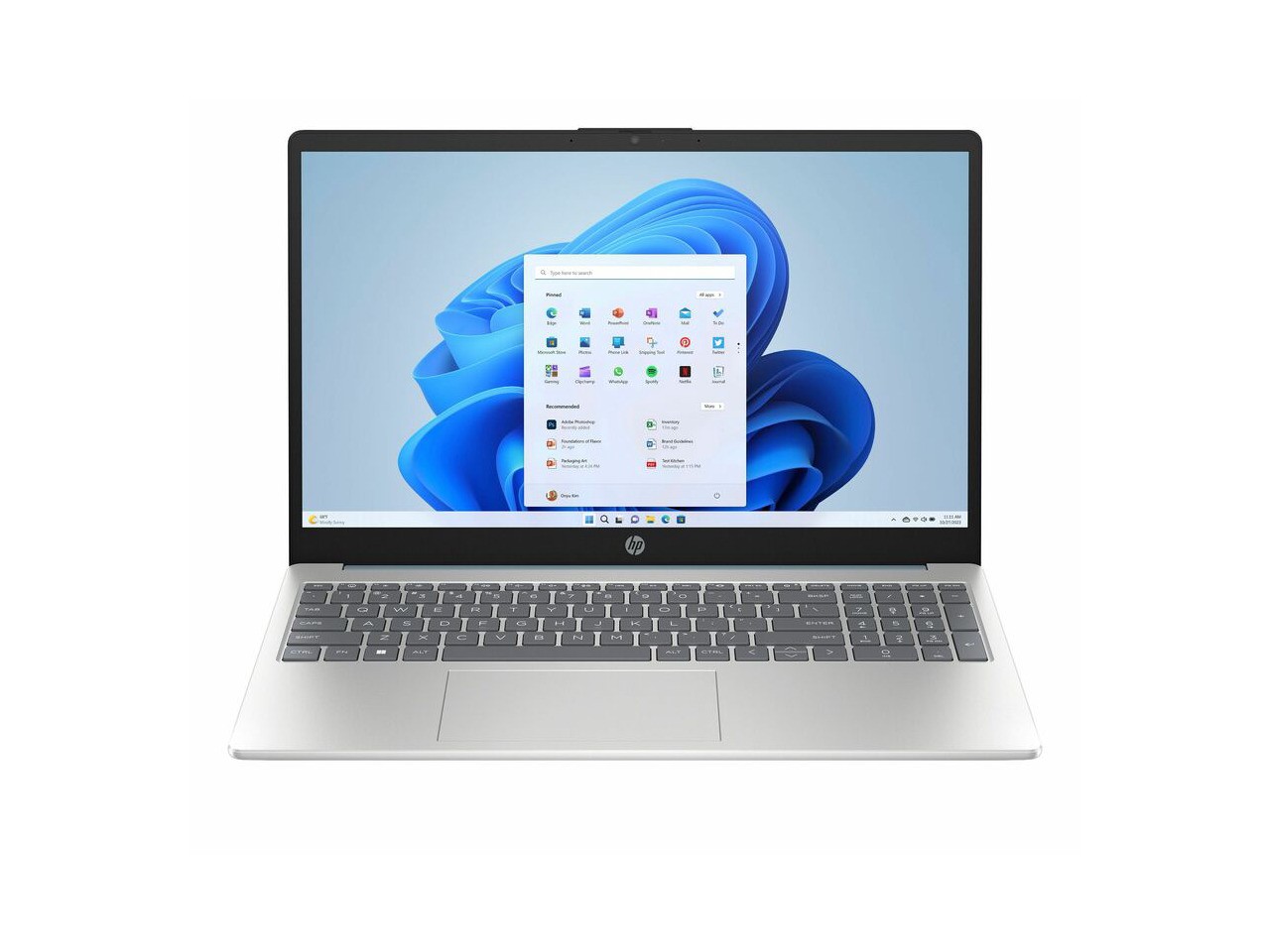 HP 15-fd0000 15-fd0634nr 15.6" Touchscreen Notebook - Intel N-Series N100 - 4 GB