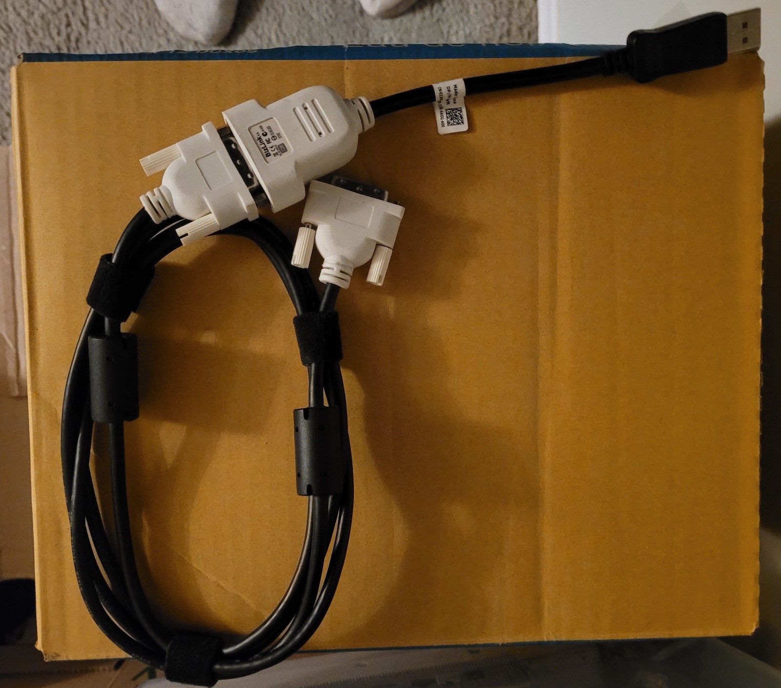 BizLink 023NVR Display Port to DVI Video DP Display Port Adapter Cable