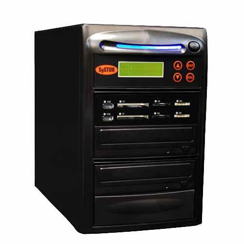 Systor 1:1 USB/SD/CF Flash Memory Combo Card Duplicator - CD DVD Copier 2YR WRNT