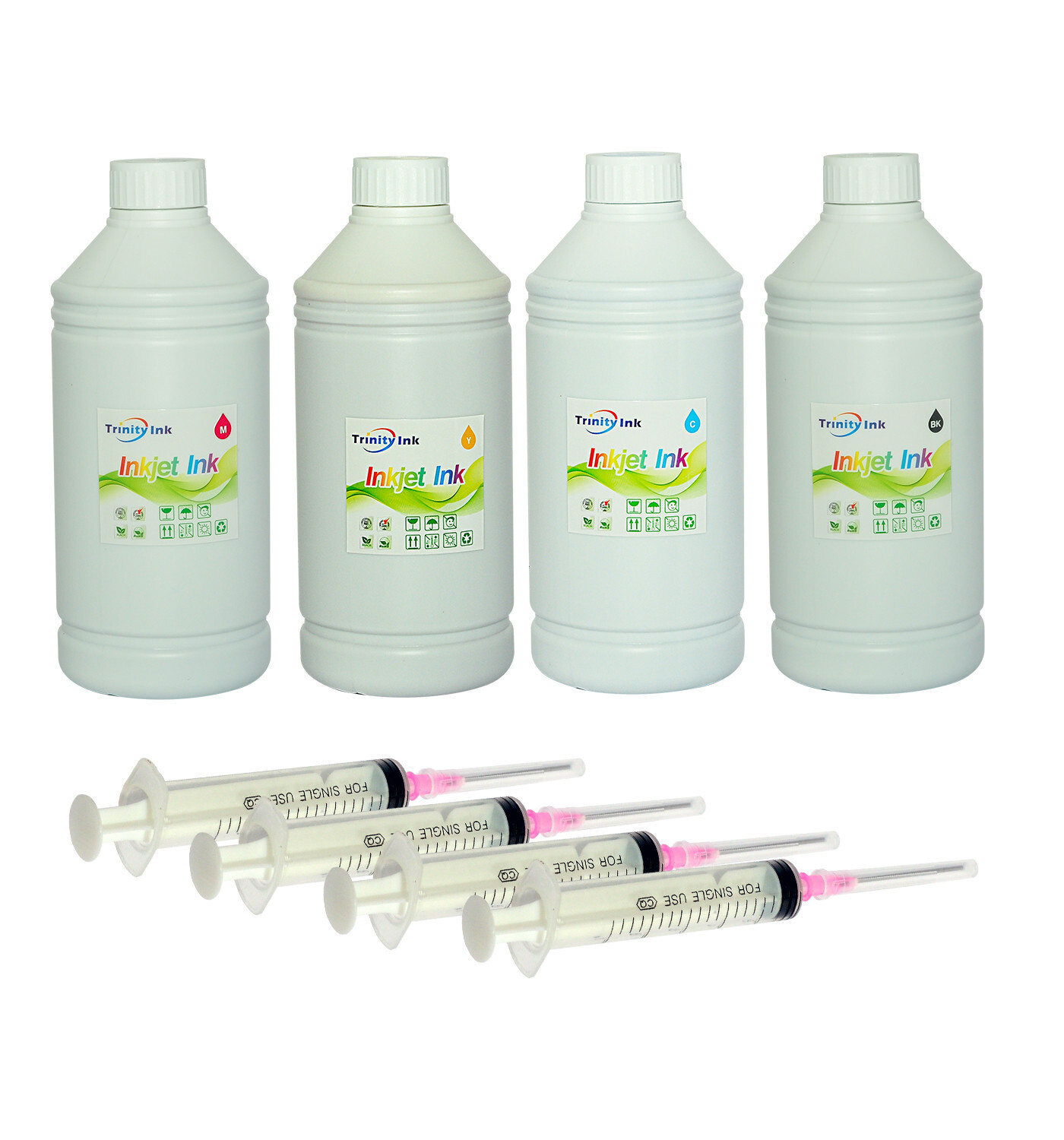 4x1000ml Premium refill ink compatible for Epson Ecotank Printers