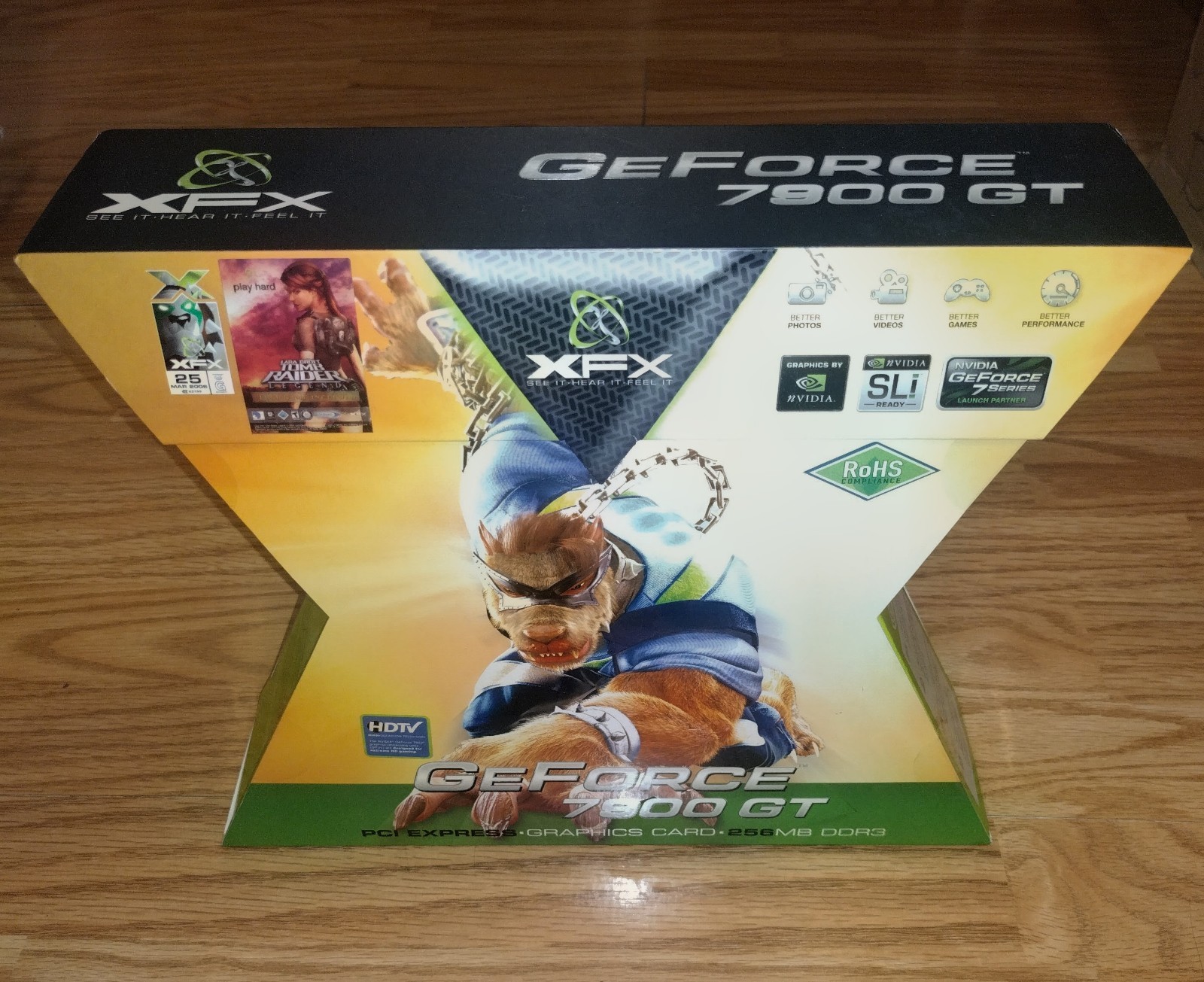 XFX NVIDIA GeForce 7900 GT (New In Box) Sealed, HTF Vintage (2 Available)
