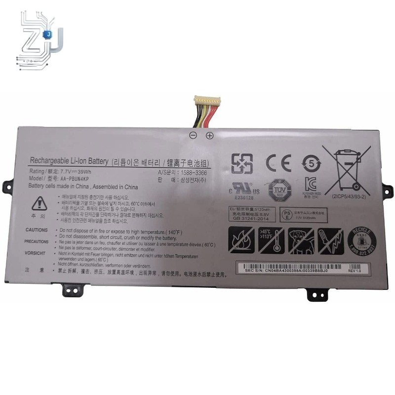 AA-PBUN4KP Battery for Samsung 930QAA-K01 930QAA-K716 Notebook 9 Pen NP930QAA