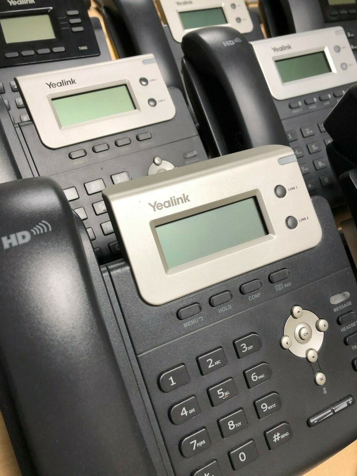 Yealink IP Office Phones - 19 Phones - Great condition