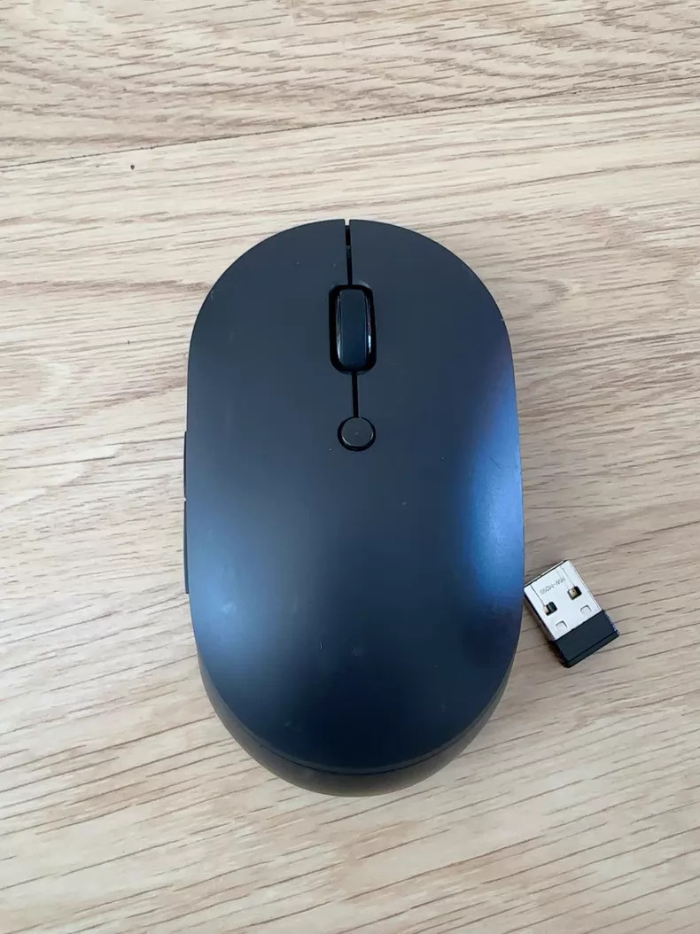 Xiaomi Wireless Mouse 3 Black Quiet TTC Silent Key Dual Mode 2.4GHz Bluetooth
