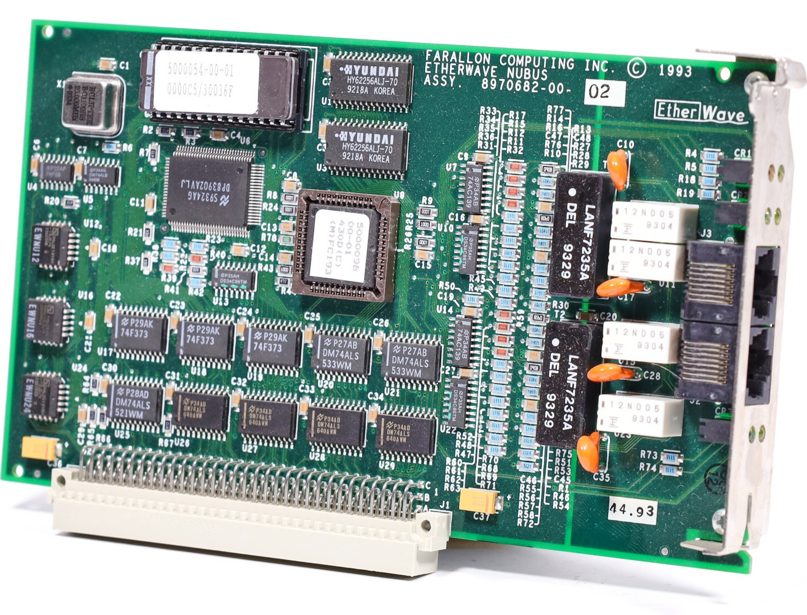 Farallon EtherWave NuBus Ethernet Card 8970682-00-02