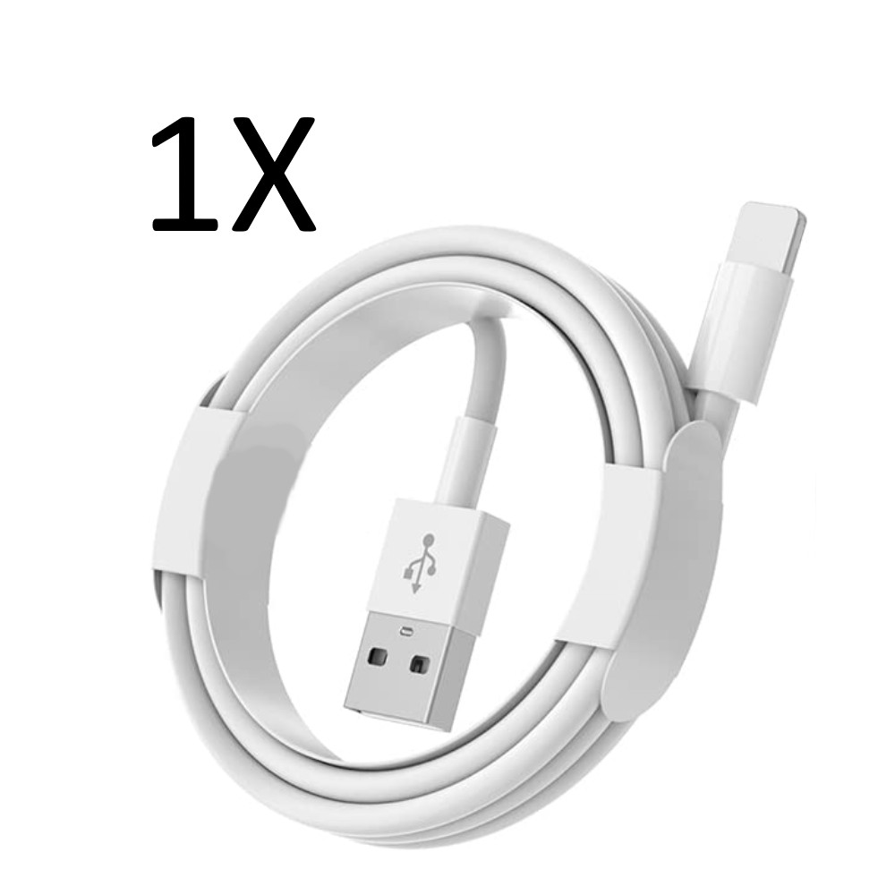 USB Adapter Charging Cord Fast Data Sync Cable Lot For iPhone 13 12 11 8 XR iPad