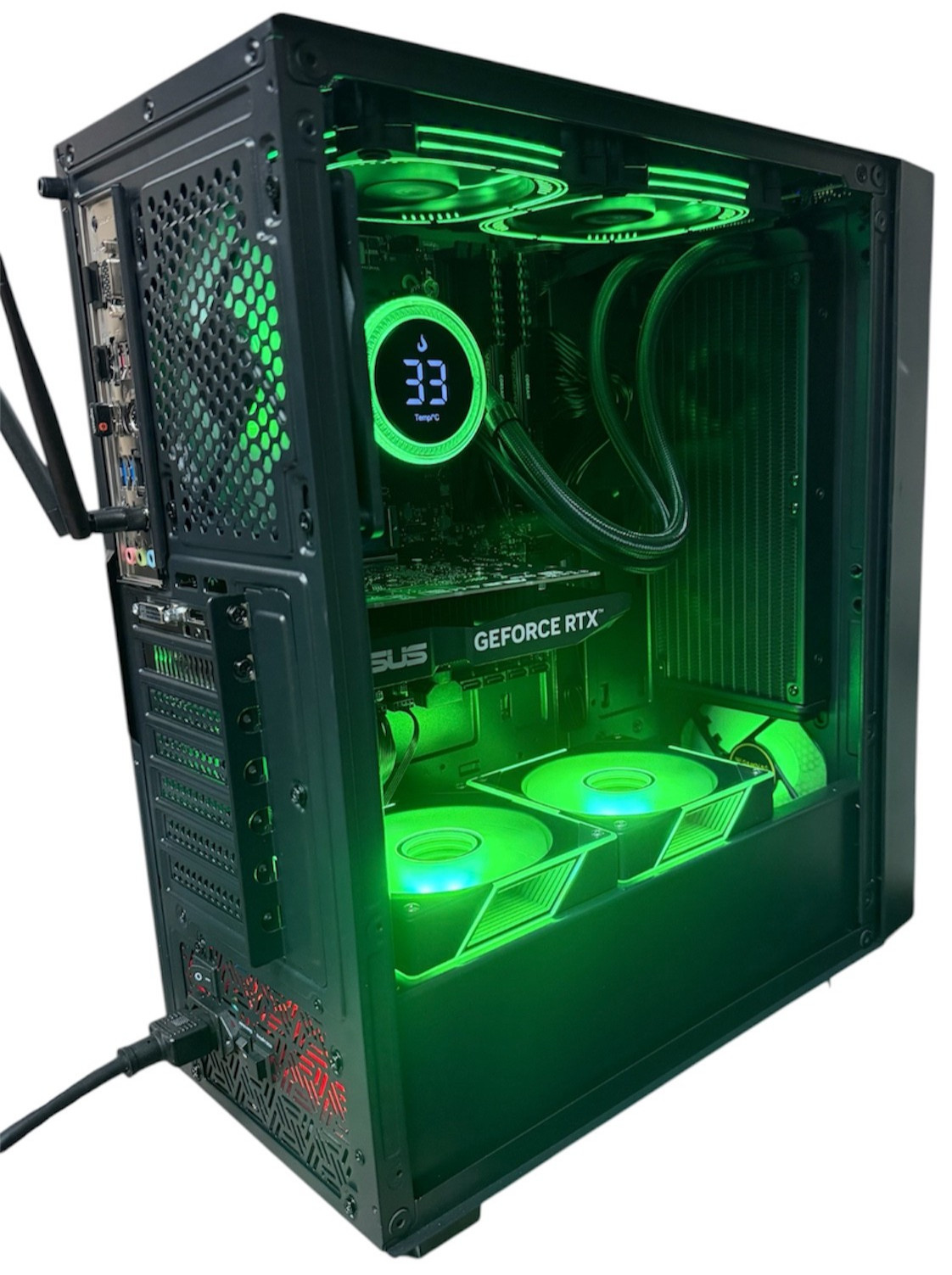 New Custom Gaming PC AMD Ryzen 5| RTX 3050 | 16GB DDR4| 1TB HDD+NVMe| WiFi & BT
