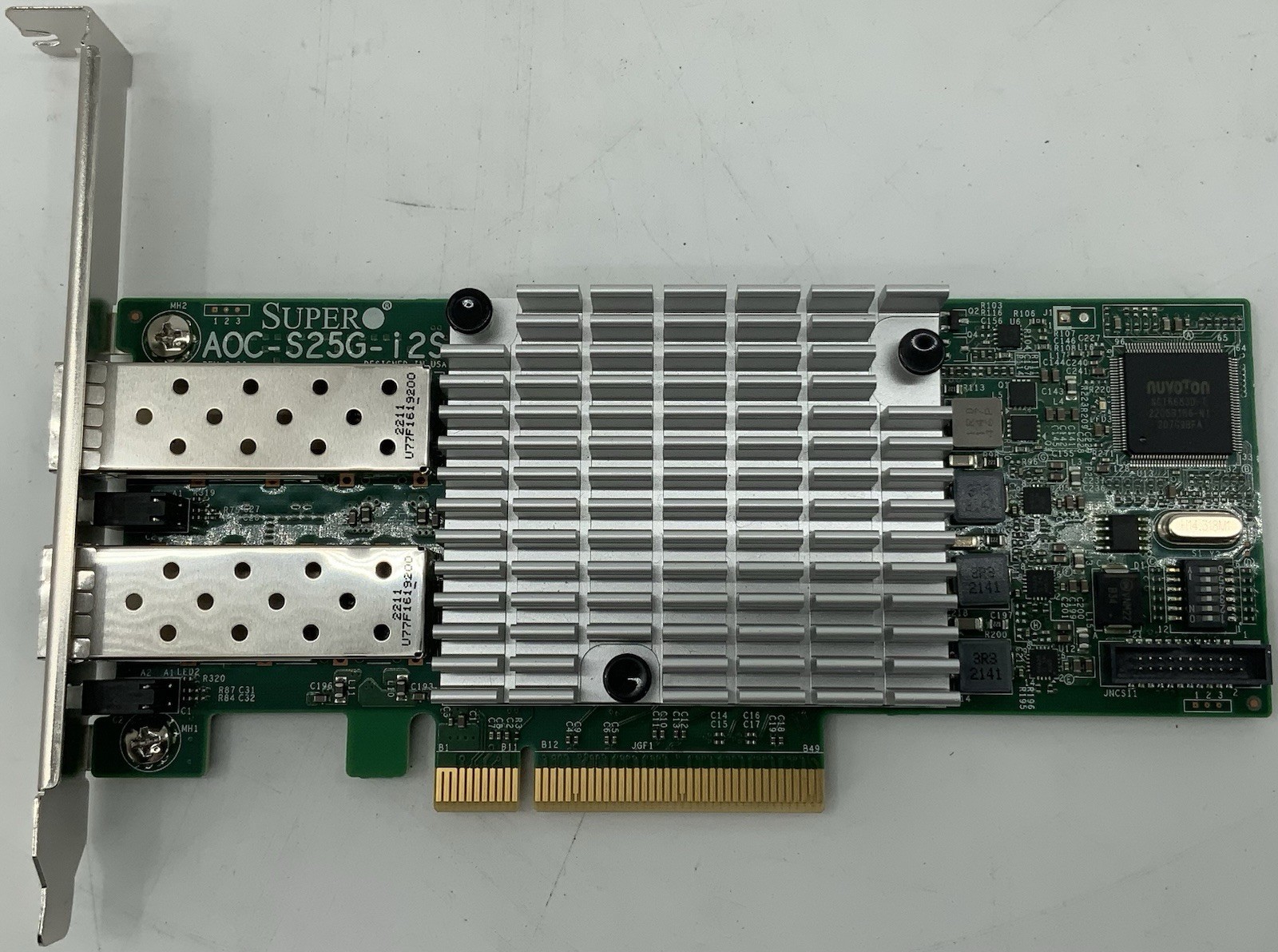SuperMicro AOC-S25G-i2S Dual Port SFP28 25GbE High Profile Network Adapter