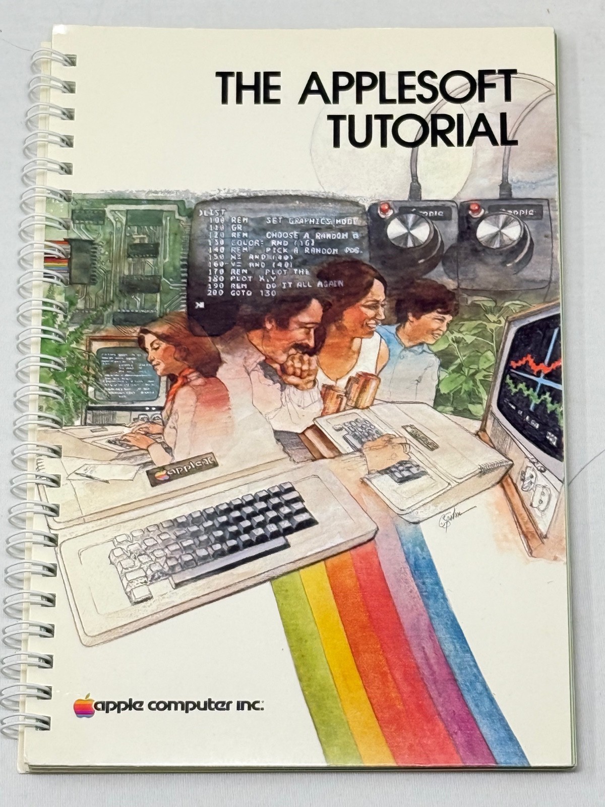 Vintage 1981 Apple II - The Applesoft Tutorial