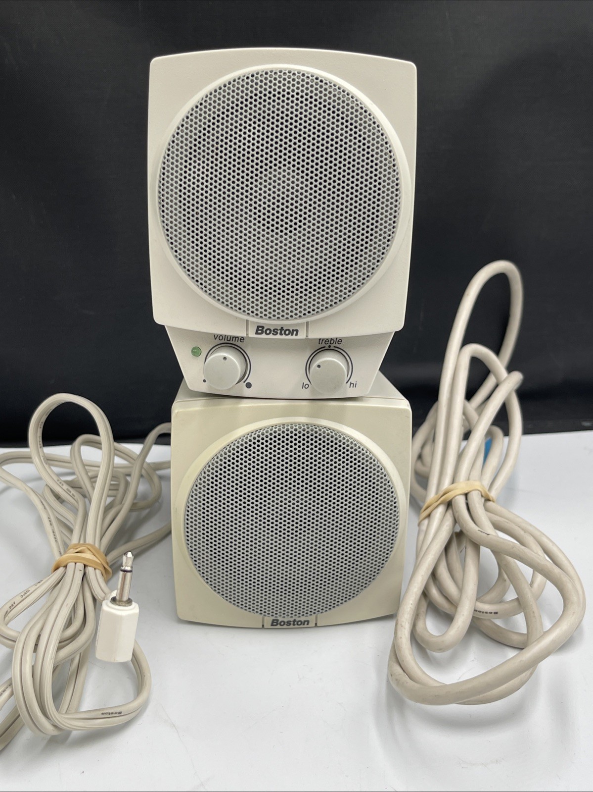 Vintage Boston Acoustics BA735 Digital PC Speakers - Missing Stands/Legs