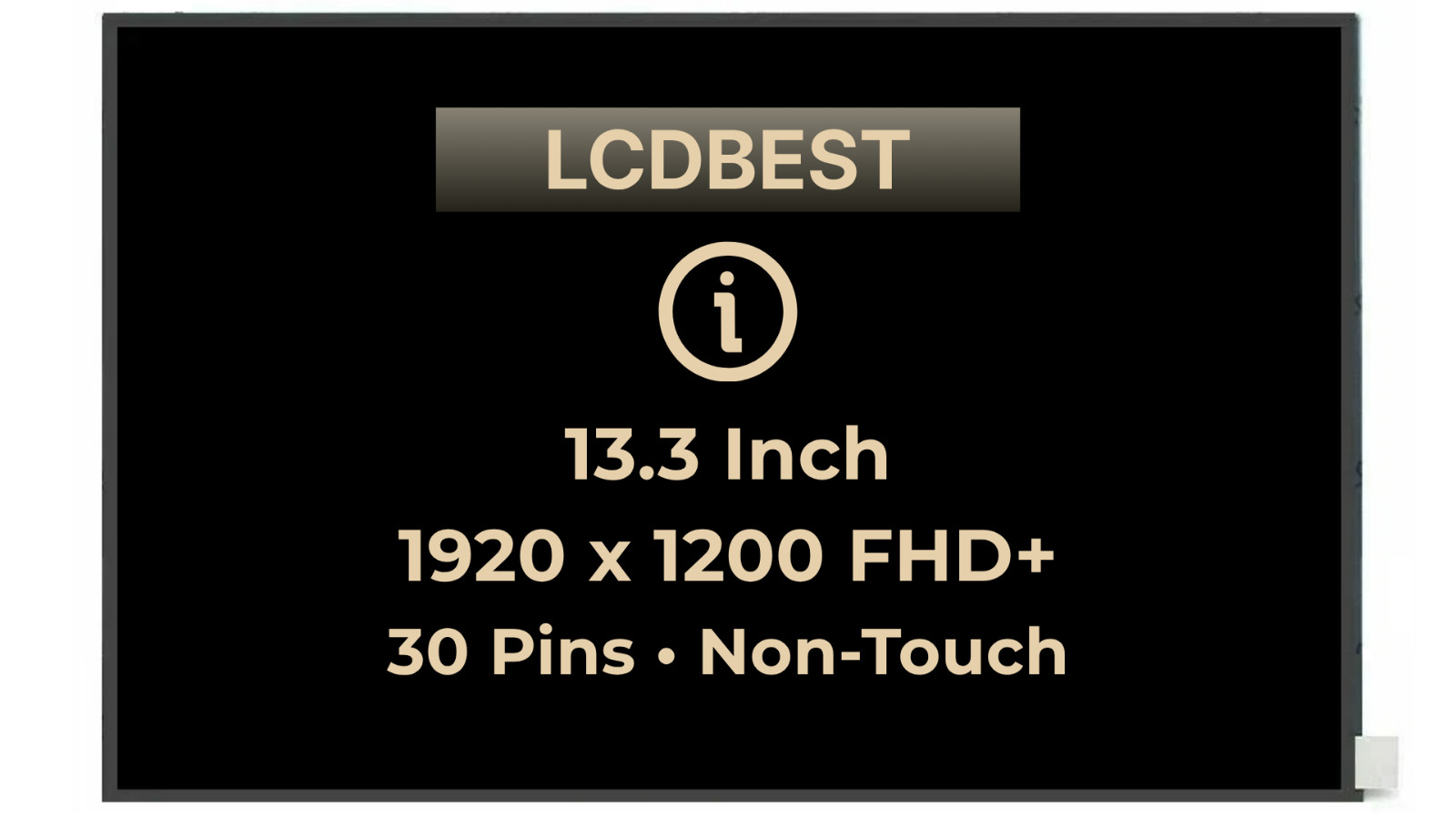 Lenovo P/N 5D11H76426 13.3" WUXGA Non-Touch LCD LED Screen New Display