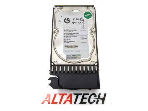 HPE 2TB 7200 rpm 6Gbps SAS LFF Hard Disk Drive 605475-001, 3.5" (P2000) HDD