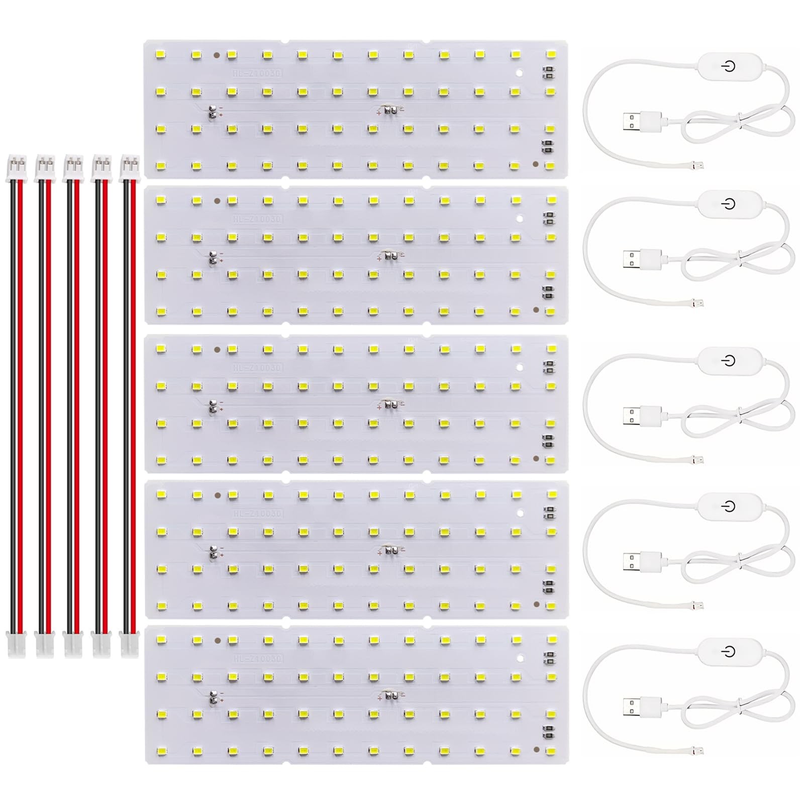 BambooSegD 5PCS Lithophane LED Backlight Board Kit KC009 KC010 for Bambu Lab