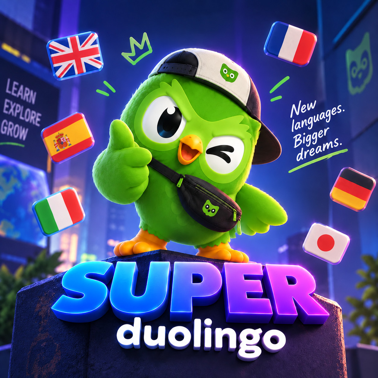 Duolingo Super 💚 | 12 Months 🌍 Ad-free & Unlimited Hearts ❤️
