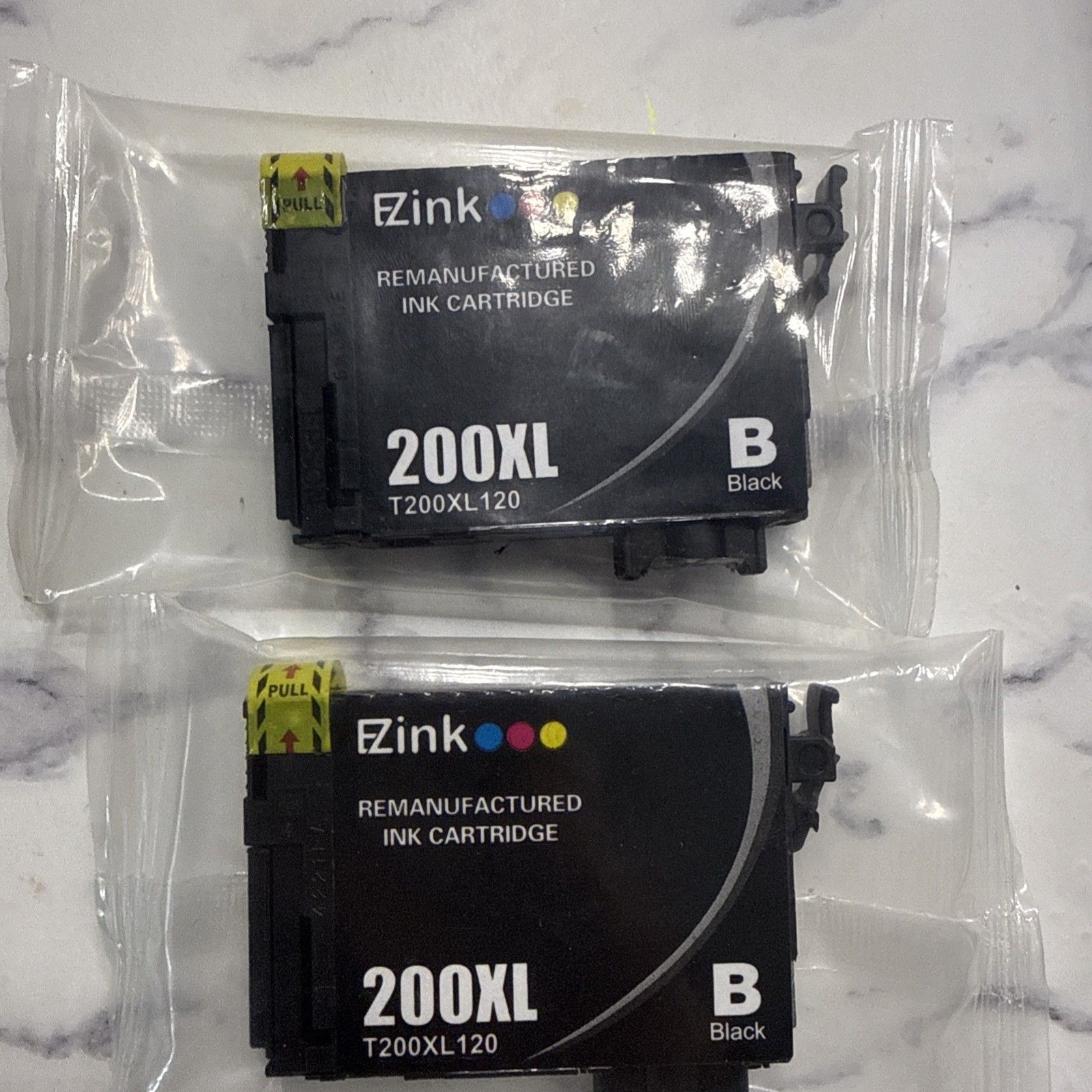TWO Epson Inkjet  T200 XL CARTRIDGES- Sealed in Package