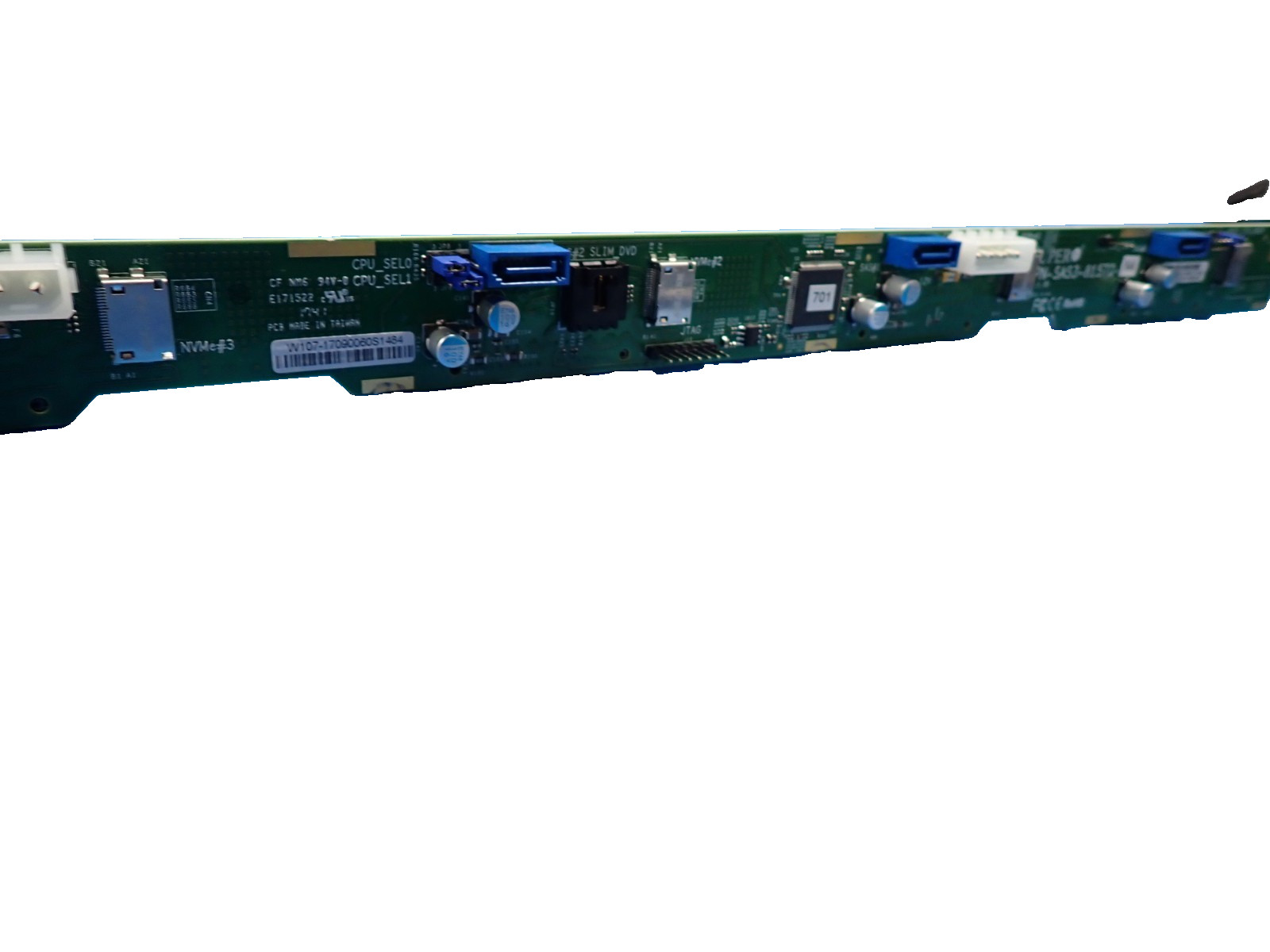 Supermicro BPN-SAS3-815TQ-N4 NVMe/SATA/SAS Drive Bays 1U NVMe Backplane