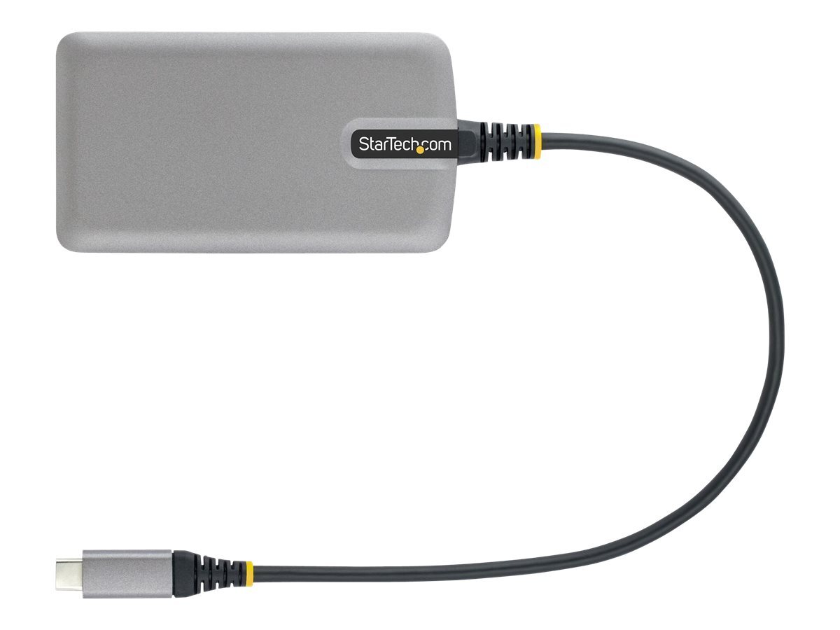 StarTech.com 3-Port USB-C Hub with Ethernet, 3x USB-A Ports, Gigabit USB 3.0 ~D~