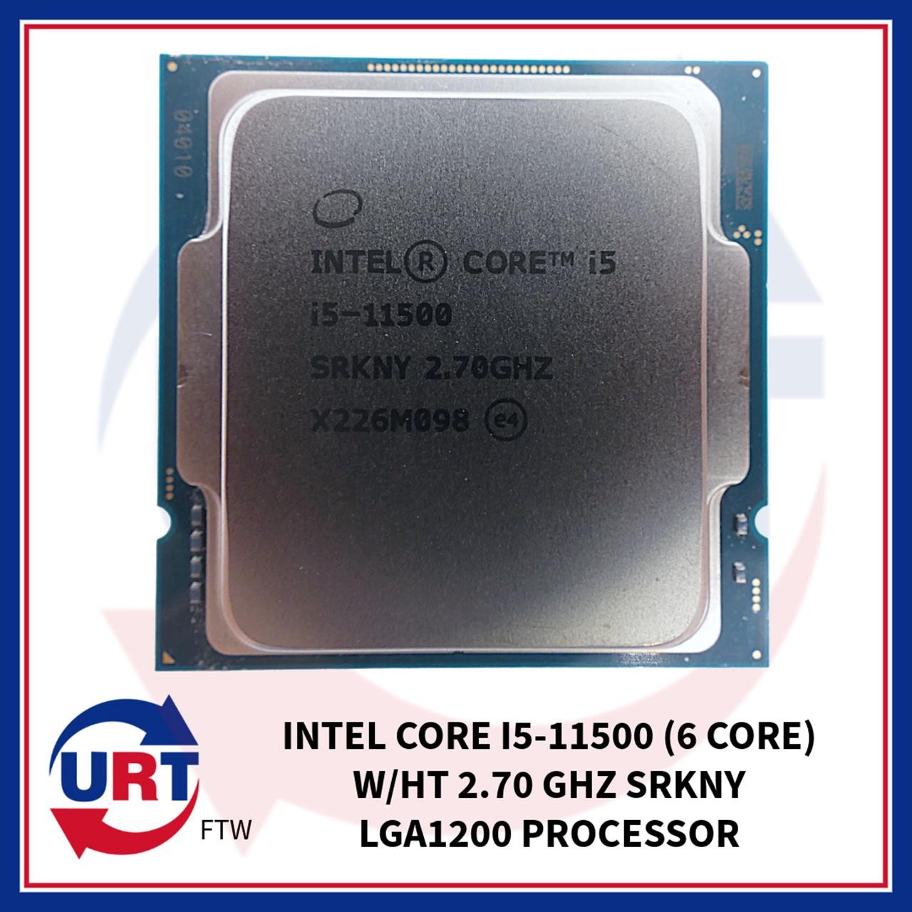 INTEL CORE I5-11500 (6 CORE) W/HT 2.70 GHZ SRKNY LGA1200 PROCESSOR #169711#