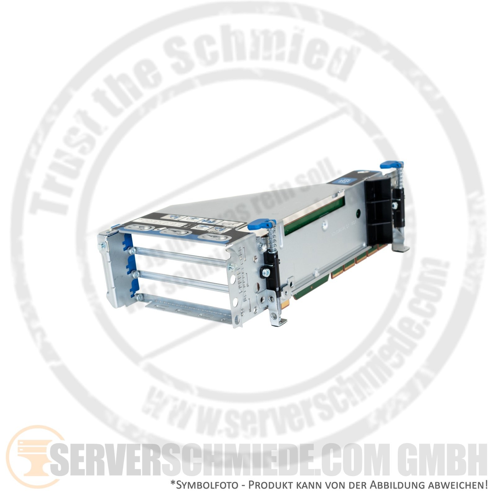 HP Primary Secondary Riser 2x x8 1x x16 PCIe 5.0 inc cage DL380 Gen11 P48802-B