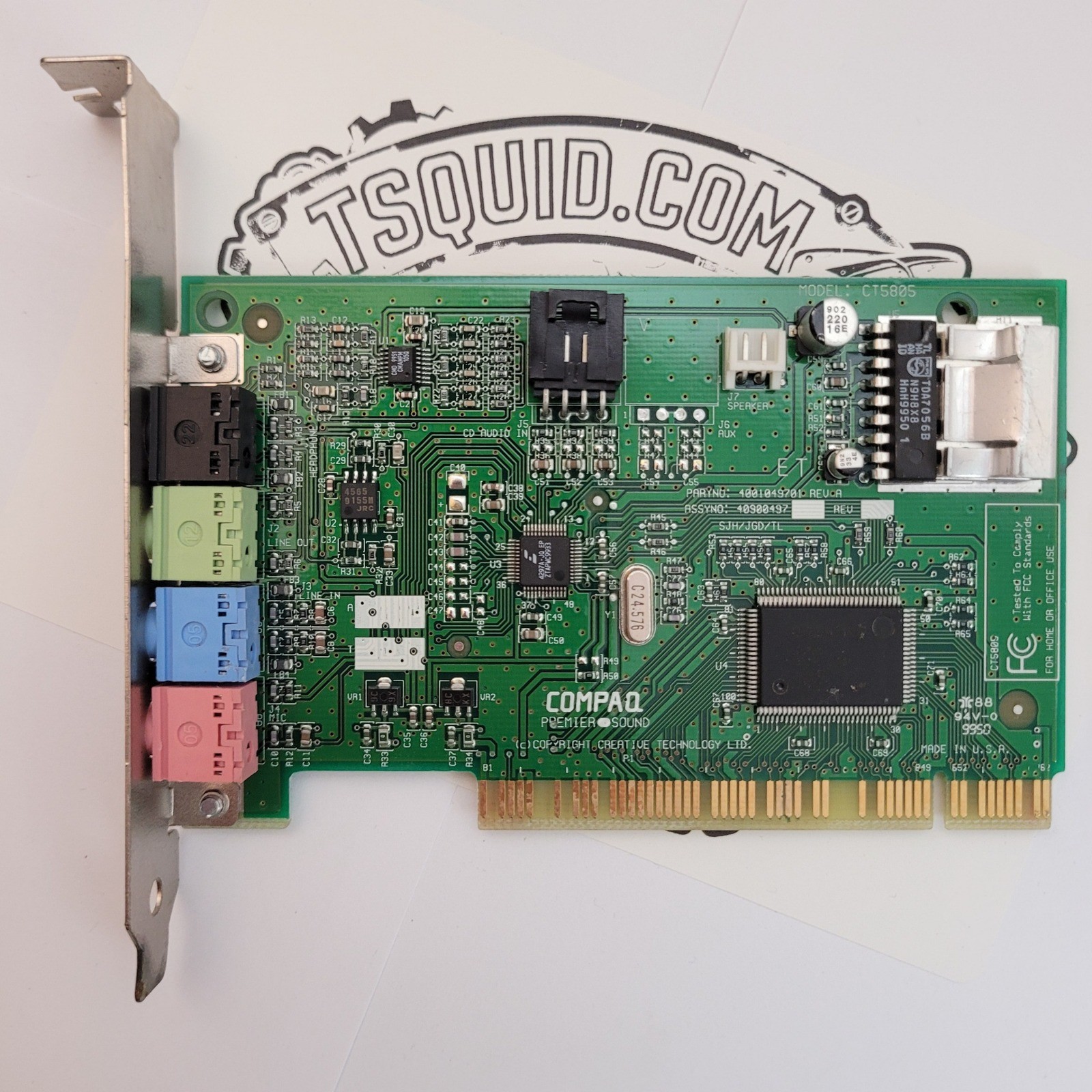 Compaq Sound Card PCI Creative Ensoniq ES1373 CT5805 160559-001 4001049701
