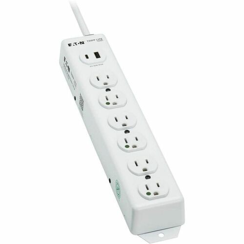 Eaton Tripp Lite Series Safe-IT UL 1363 Medical-Grade Power Strip, 6 Hospital-Gr