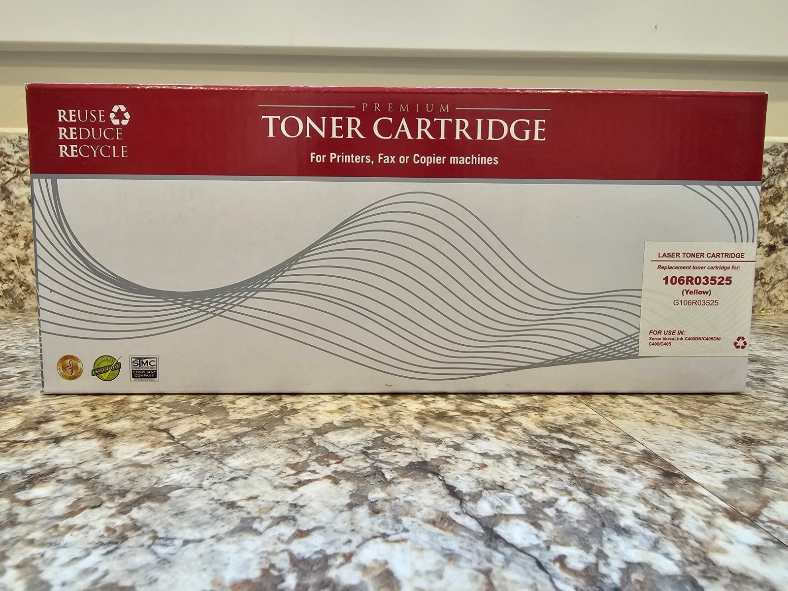 Premium Compatible Laser Toner Cartridge for Xerox VersaLink C400/C405 Yellow
