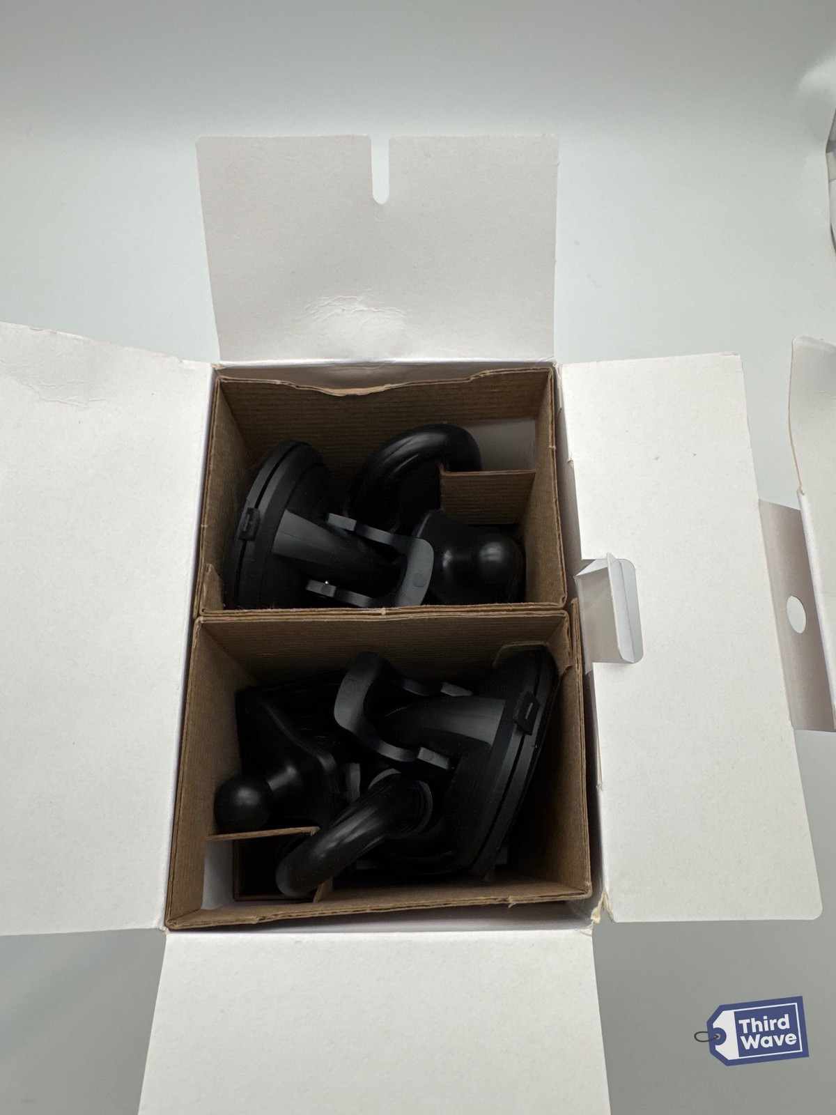 dealworthy Car Mount (2-in-1) Matte Finish 2 pk - Black