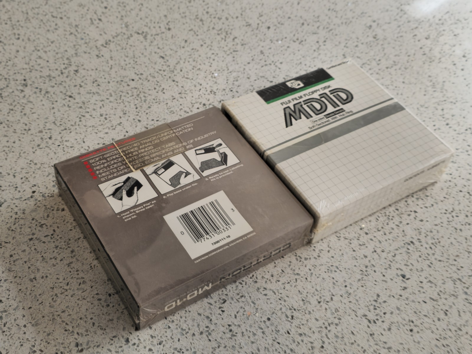 Vintage New Sealed Fuji Certron 5.25" Floppy Disks MD-1D | 20 Disks Total 
