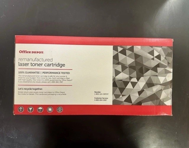 Office Depot Dell 310-8397 XG722 310-8094 Cyan Toner Cartridge 