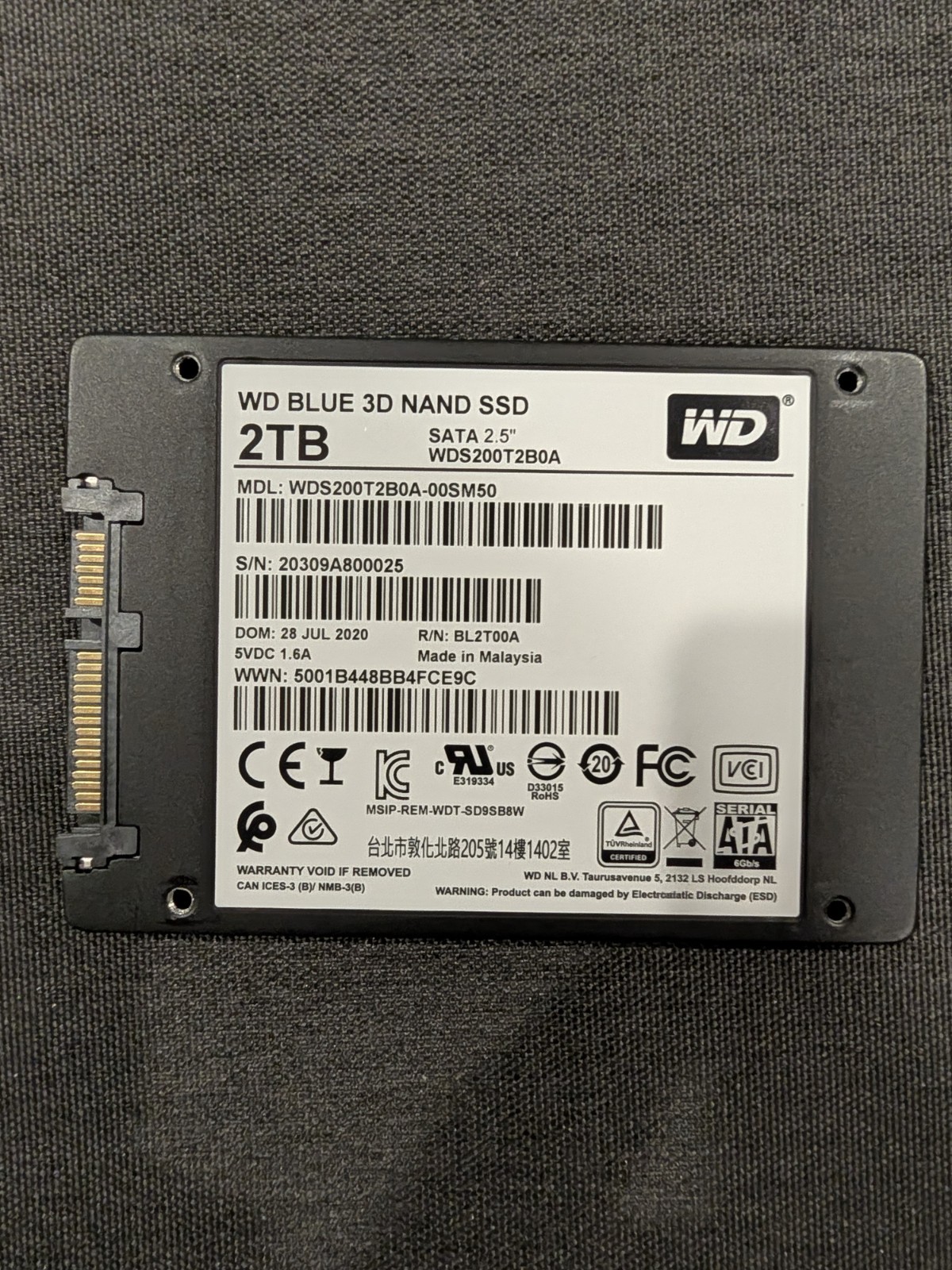 SSD Bundle. 2TB + 256 GB SSDs   WD Blue And Samsung 840 pro.....Tested