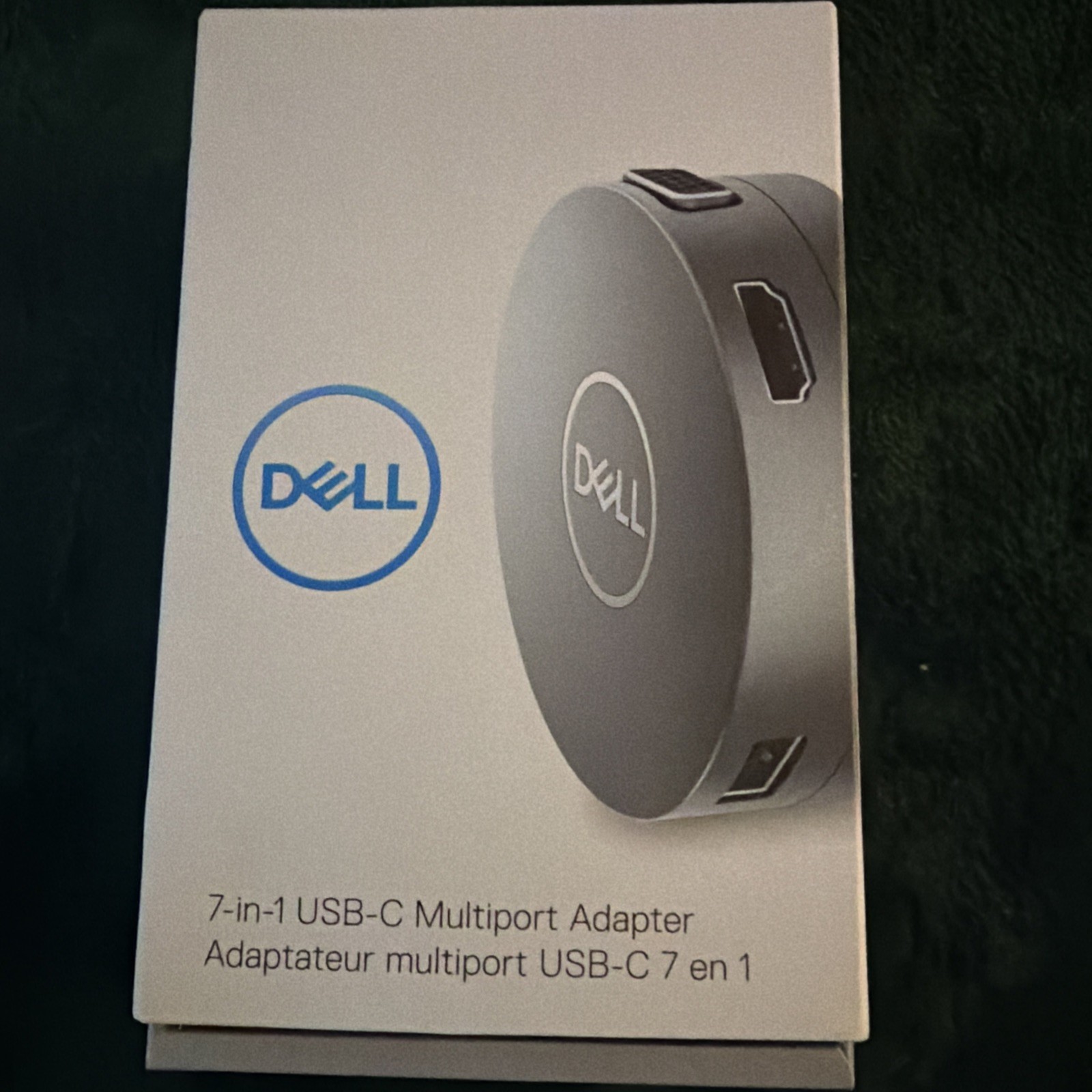 NEW- Dell 6MC1K DA305 7-in-1 USB-C Multiport Adapter HDMI VGA Ethernet USB