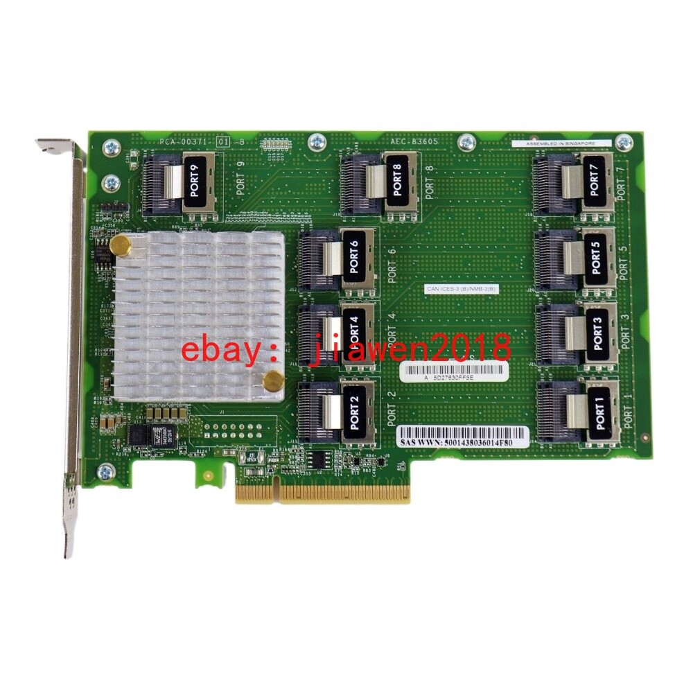 HPE 876907-001 AEC-83605 ProLiant DL380 Gen9 12GB SAS Express Expander Card Test