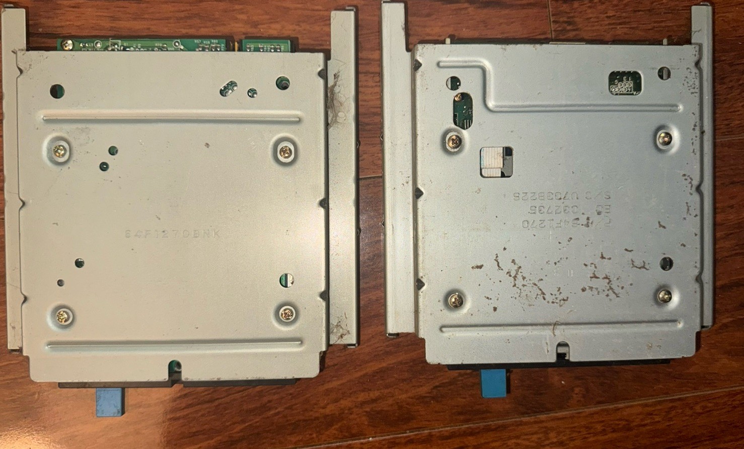 Vintage Lot of 2 IBM PS/2 Floppy drives Mitsubishi Sony 2.88MB parts or repair