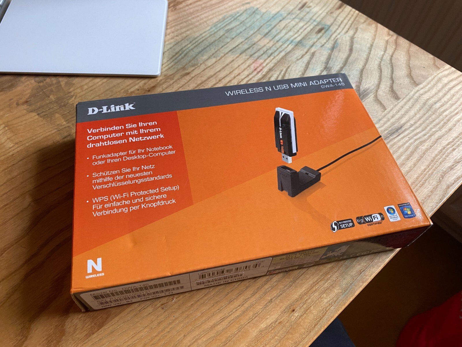 D-Link Wireless N USB Mini Adapter DWA-140 *ORIGINAL BOX*
