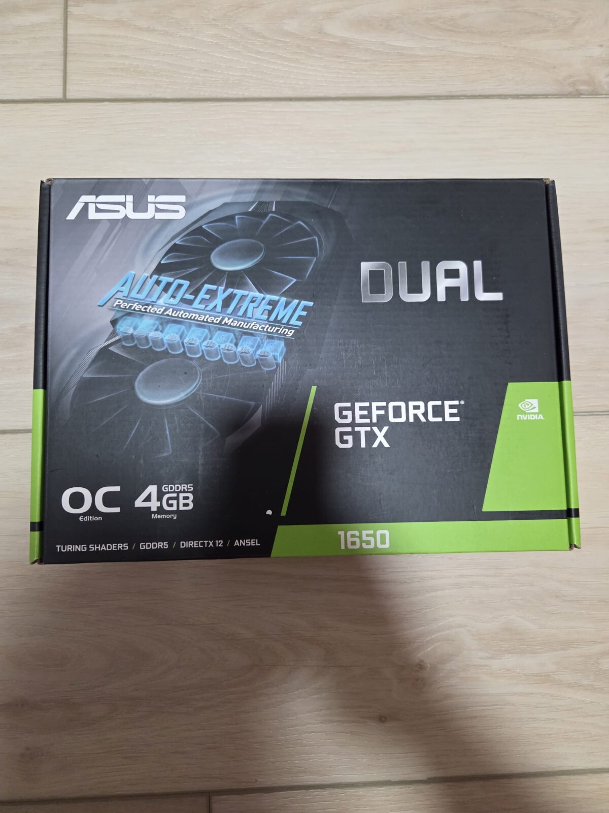 Asus GeForce GTX 1650 Overclocked 4GB Dual-Fan Edition 1850MHz 896 Cuda