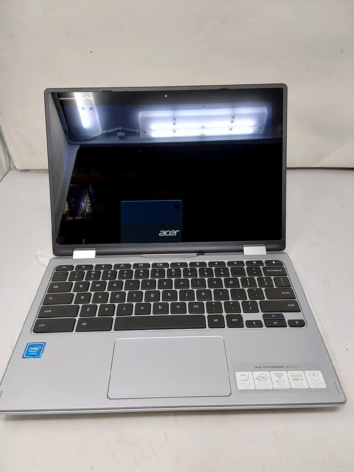 Acer Chromebook Spin 311 11.6" 32GB 4GB RAM Silver - Pre Owned