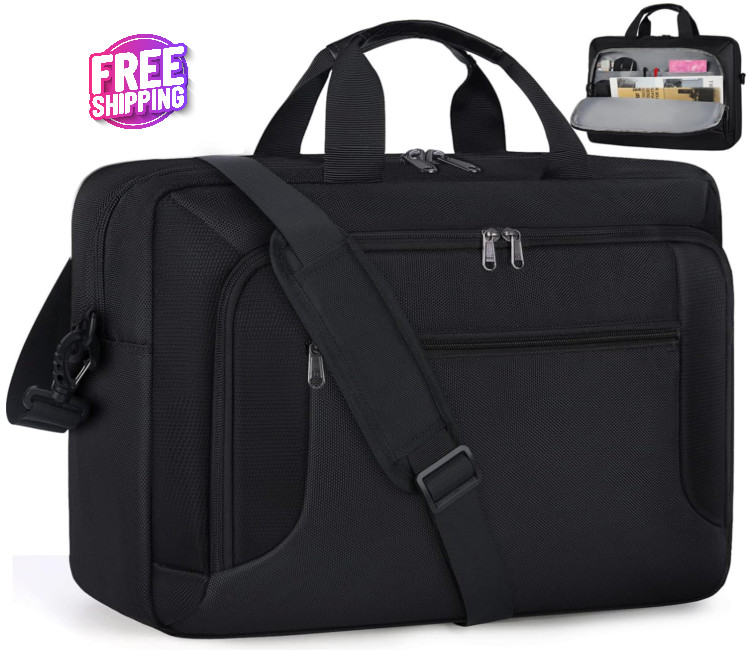 Maletín de hombro con bolsa para computadora portátil de 17.3 pulgadas NUEVO US