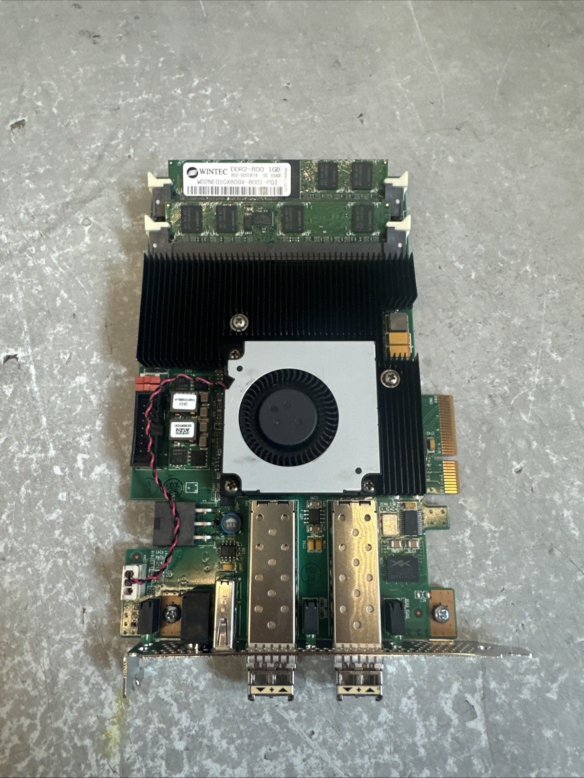 Cavium CN5750 2-Port 10Gb SFP+ Network Adapter 2x 1GB DDR2 PCIe x4