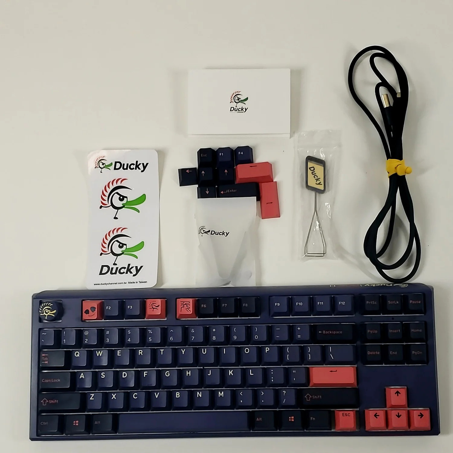 Ducky One 3 DKON2187ST Wired Keyboard Blue