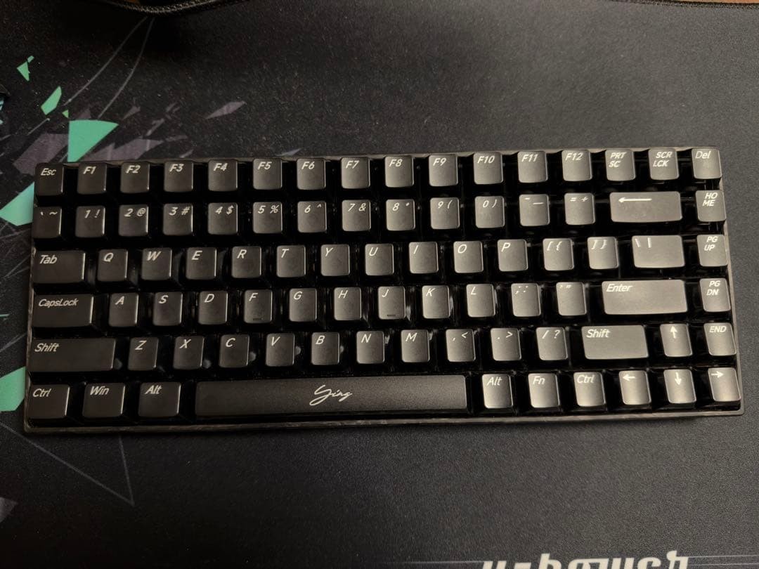 WLMOUSE Ying75 Magnetic Gaming Keyboard Forged Carbon Tested