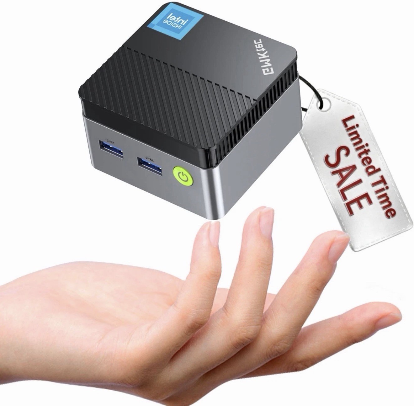 GMKtec NucBox5 Mini PC 8 gb 512 gb w/o Type-C PowerAdapter / Windows11Pro inside