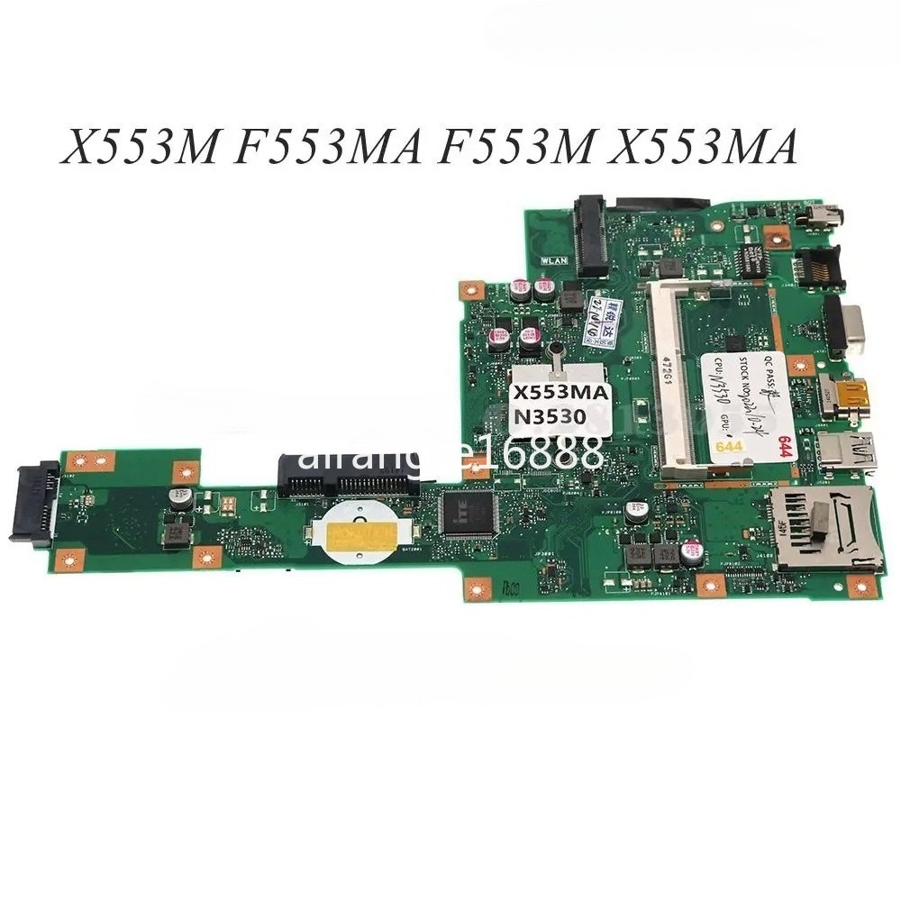 X553MA For ASUS X553M A553MA X453MA F553MA Motherboard N2840 N2940 N3540 CPU
