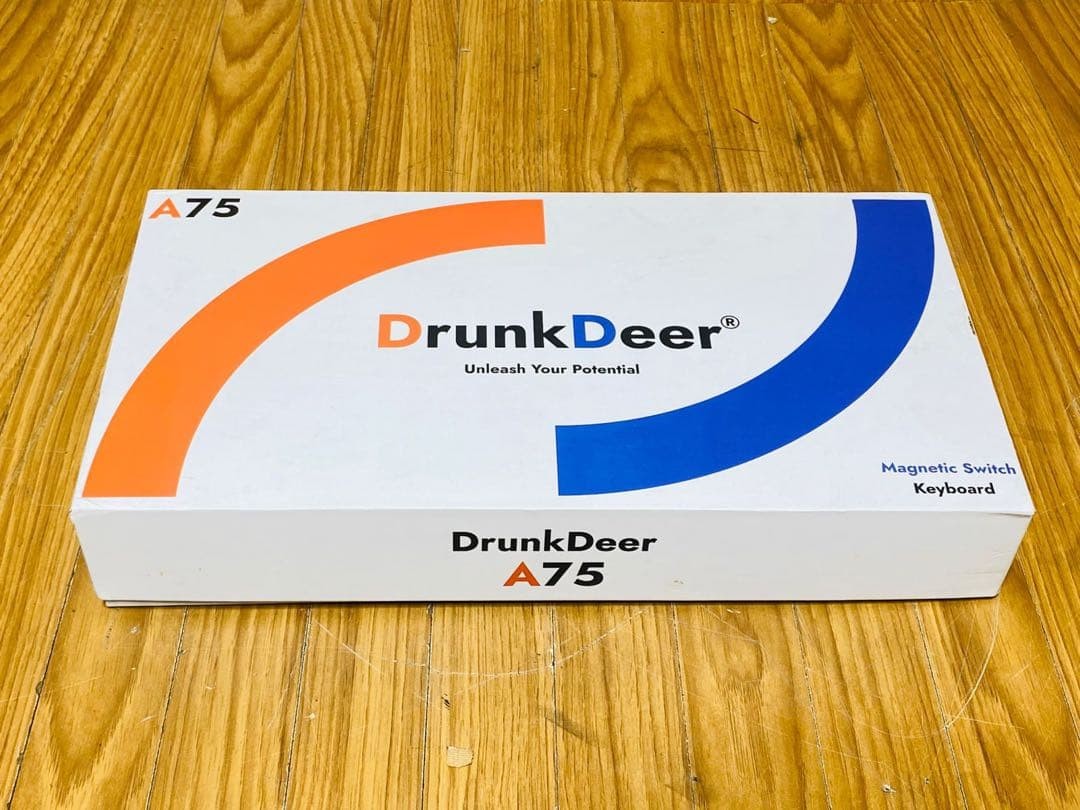 DrunkDeer A75 Magnetic Switch Keyboard JP Mechanical Unused Tested