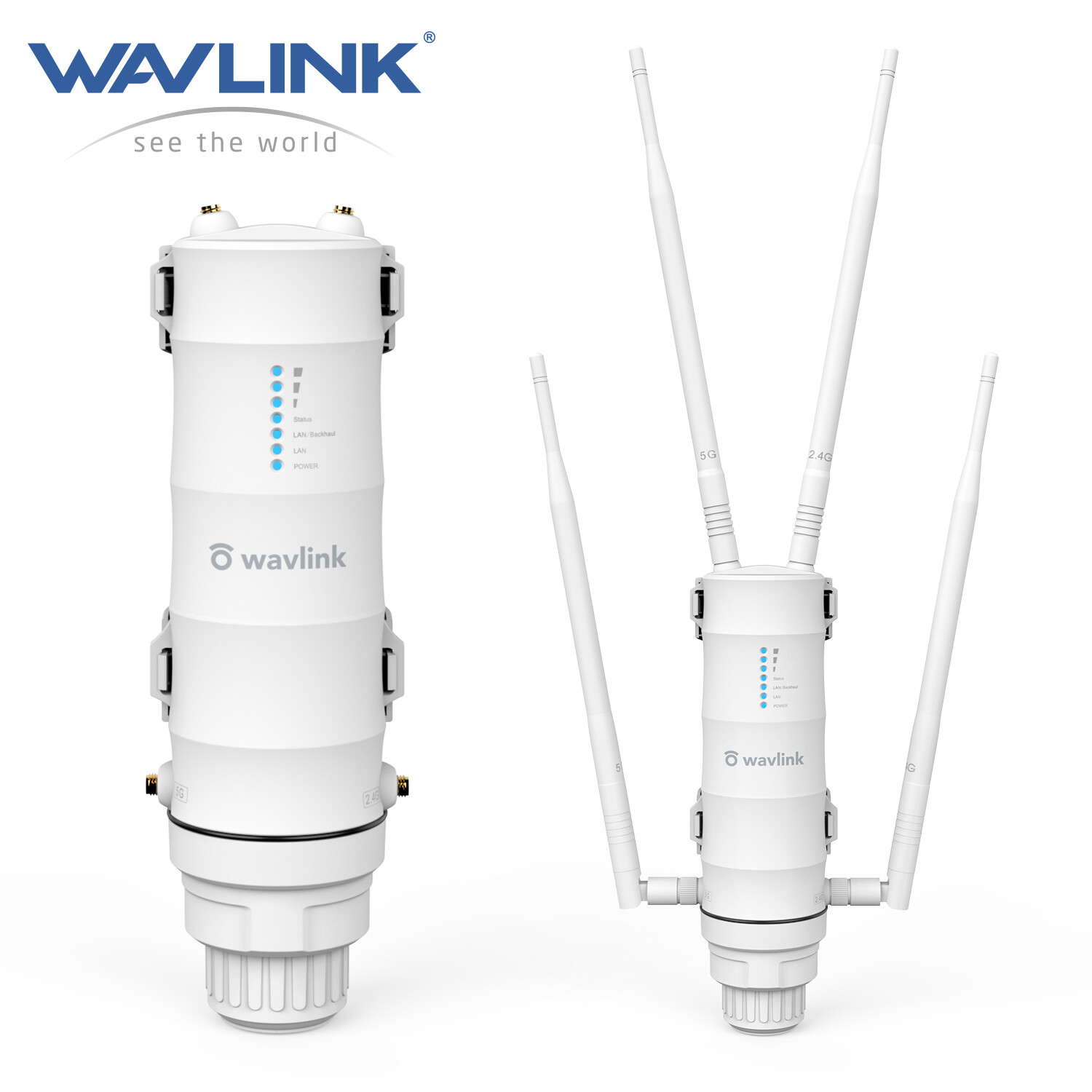 WAVLINK AC1200 Outdoor WiFi Extender Long Range WiFi Router/Repeater/AccessPoint