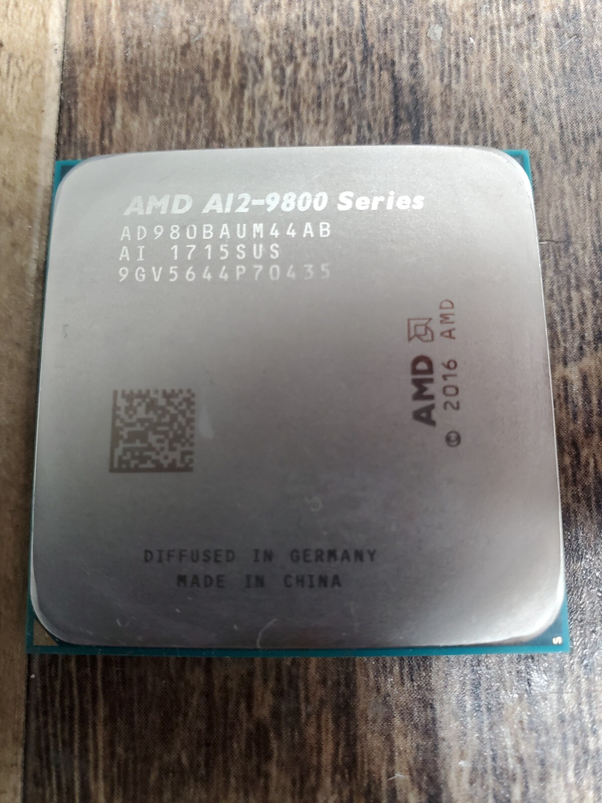 #678 ♻ AMD A12-9800 AD980BAUM44AB 3.80 GHz CPU